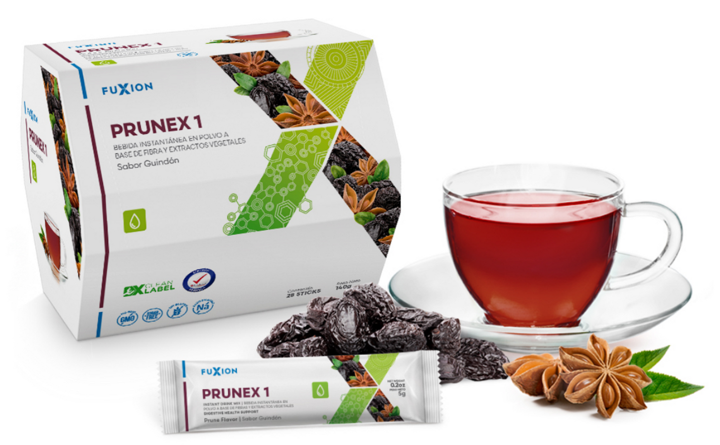 Prunex 1 desintoxicante de colon y estreñimiento caja 28 unidades