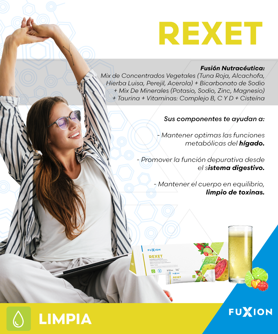 REXET Limpieza y Desintoxicante de Higado Elimina Toxinas